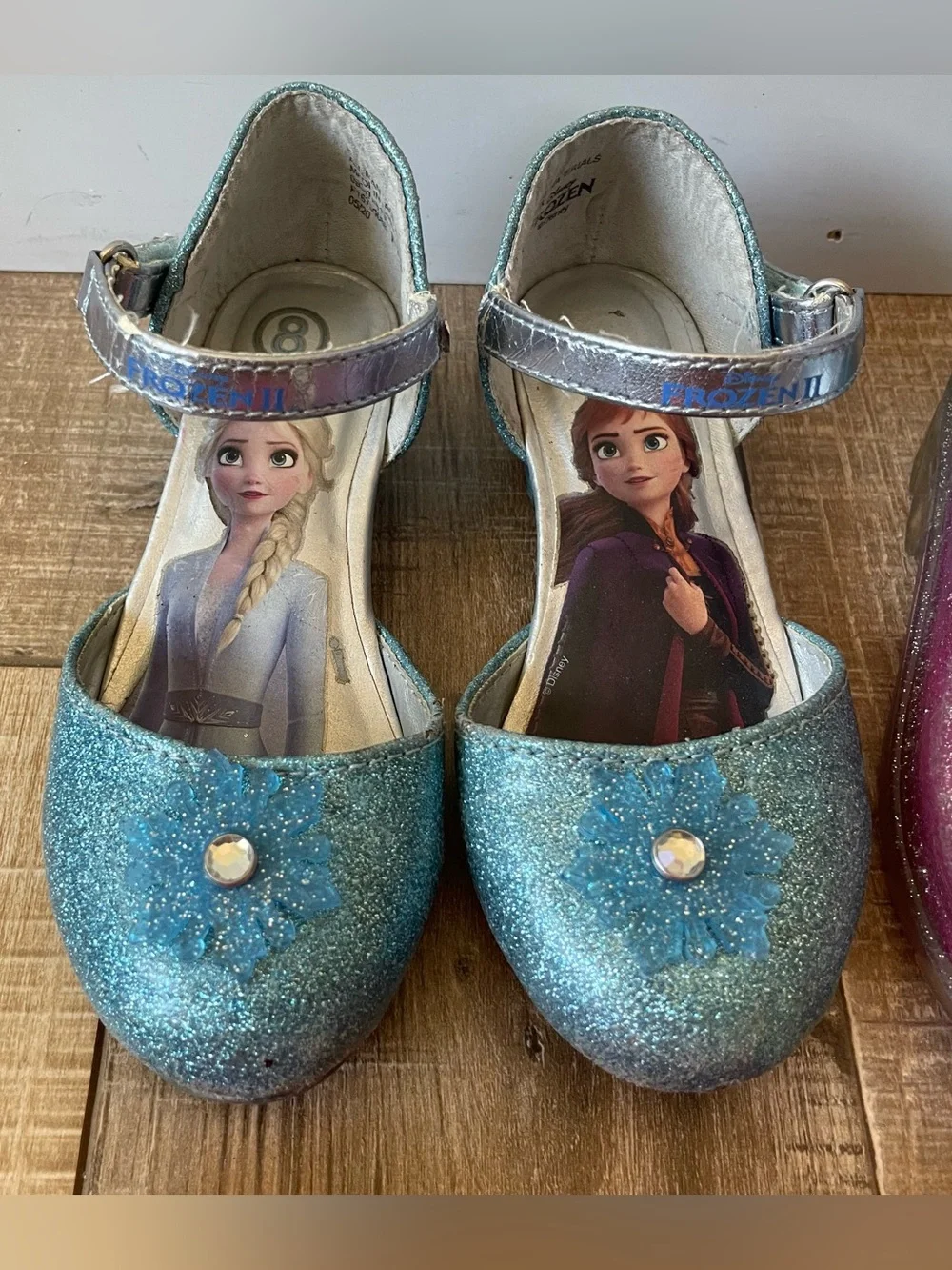 Girls Size 8 Shoes Lot 4 Disney Frozen Western Chief Light Up Boots BCBG